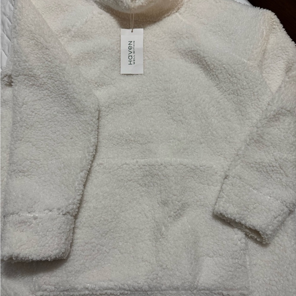 New - Haven Well Within SHERPA FUNNEL NECK PULLOVER - Picture 6 of 7